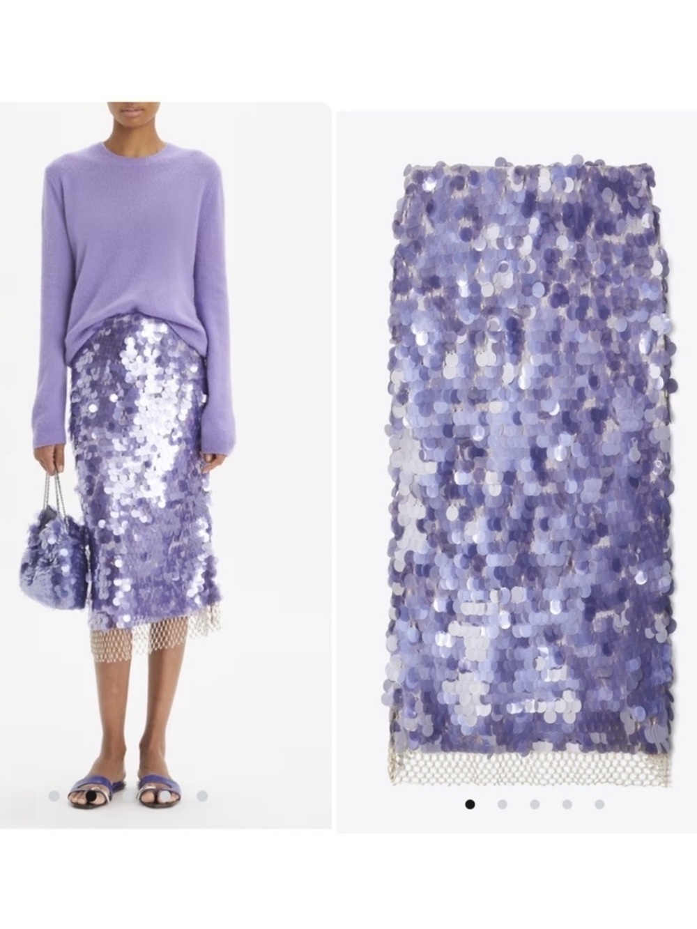 Tory Burch Sequined Skirt